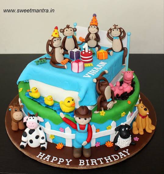 5 Kg Jungle Theme Cake